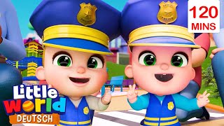 Das Polizeiauto | Little World Deutsch | Cartoons &amp; Lieder für Kinder