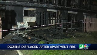 Dozens of people are displaced after a fire damaged nine units at yuba
city apartment complex, officials said. nearly 70 adults and children
without ...