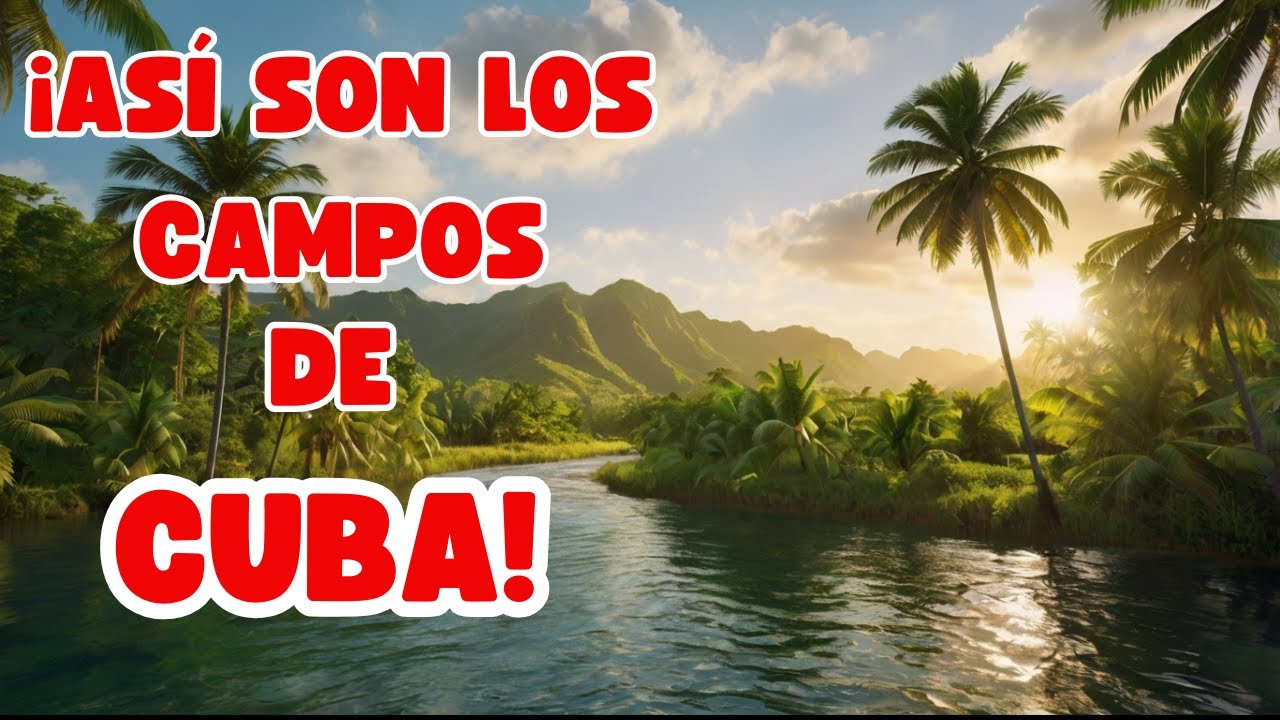 Descubre la Belleza del Campo Cubano 🌿🌺 Así es el Campo en Cuba