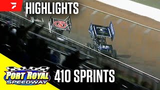 Dietrich & Borden Duel At The Speed Palace | 410 Sprints at Port Royal Speedway 4/13/24 | Highlights