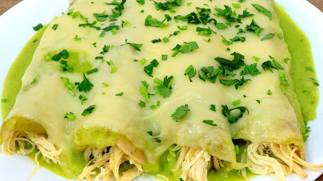 ENCHILADAS SUIZAS YouTube