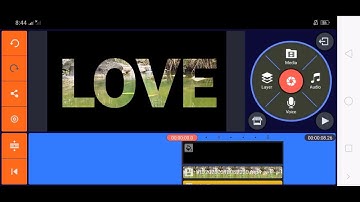 Blending Text Tutorial on KineMaster