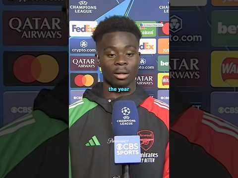 Bukayo Saka backs