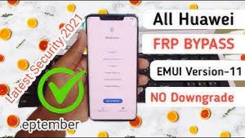 All HUAWEI MODELS FRP Bypass Safe mode And Emergency backup Not Working EMUI 11 New AND LATEST Metho
