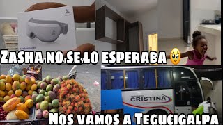 INSTALAN MUEBLES DE COCINA |VIAJAMOS A TEGUCIGALPA |SORPRESA PARA ZASHA 🥹🥰 @beverlinherreravlogs