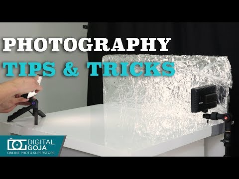 Easy and affordable tips & tricks to manipulate light and take amazing photos