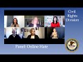 Online Hate: Panel Discussion at the Civil Rights Division’s Program, Confronting Hate