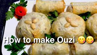 Ouzi recipe-How to make Ouzi