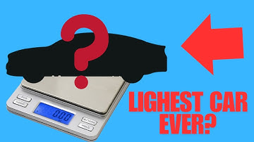 I made the Lightest car EVER! (Beam NG Drive, Automation)