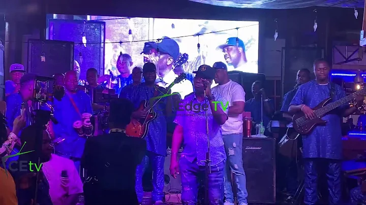 WALE SAX THRILLS K1 DE ULTIMATE AT LOUNGE 15:08 FOR CHIEF SAHEED AJIGBAREMU BIRTHDAY CELEBRATION