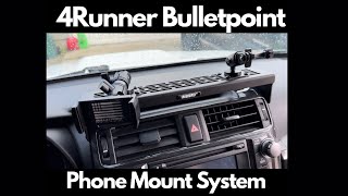 The BEST 4Runner phone mount system on the market!