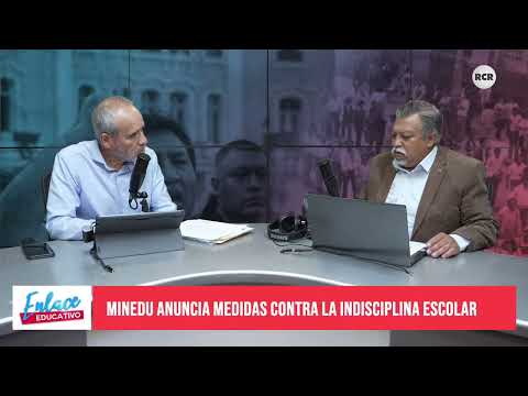 MINEDU ANUNCIA MEDIDAS CONTRA INDISCIPLINA ESCOLAR