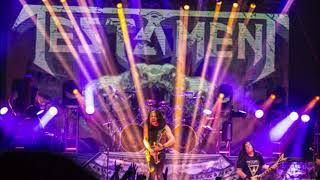 Testament - Into the pit backing track w/vocals