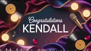Download lagu Kendall Congratulations Song - R&b - Happy