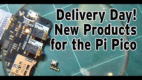 Delivery Day!  New PiPico VGA adaptor and Captain Resetti - First looks