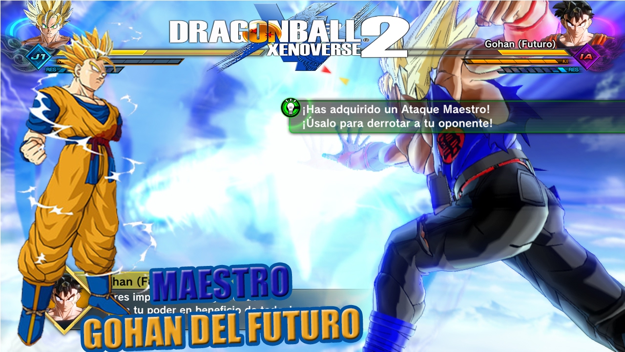 DRAGON BALL XENOVERSE 2 | PC | MAESTRO GOHAN DEL FUTURO | - YouTube