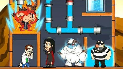 Home Pipe Rescue/ Water Puzzle Game Gameplay Level Solution Mobile Game