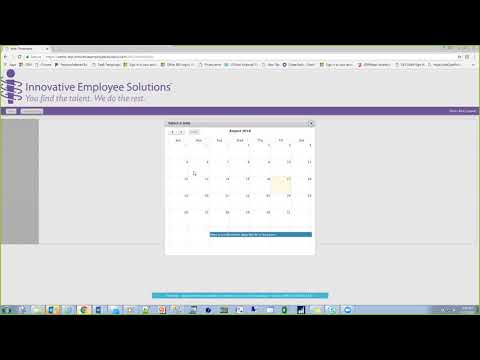 Innovative Employee Solutions - How to Use Webtime