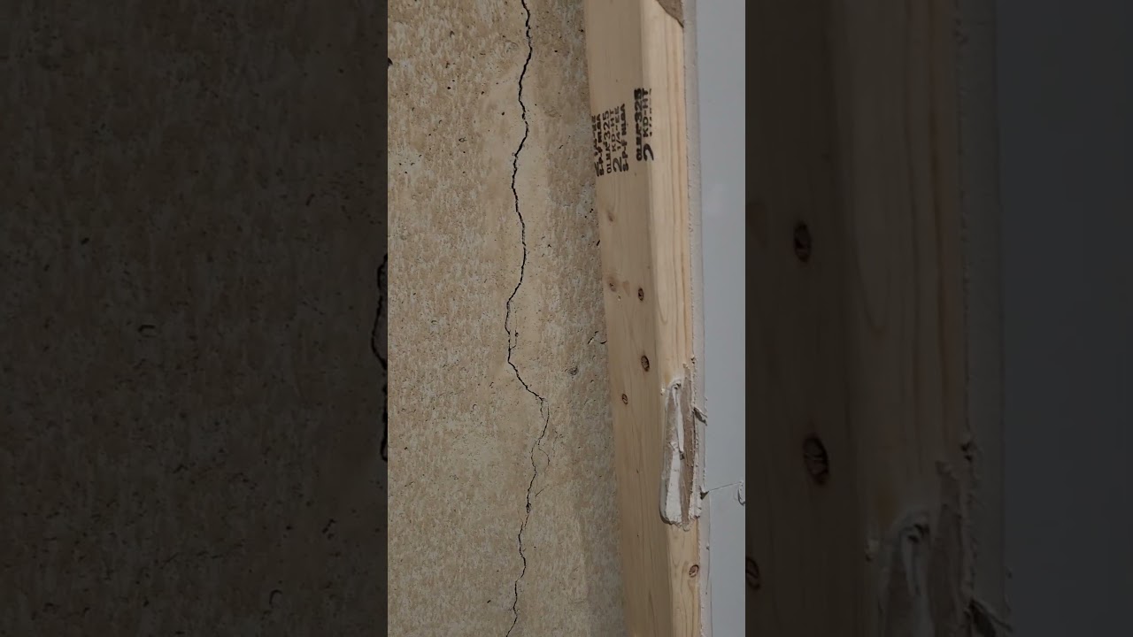 Гидроизоляция подвала, трещины в залитой фундаментной стене, ЧАСТЬ 1, Окленд Тауншип, Мичиган