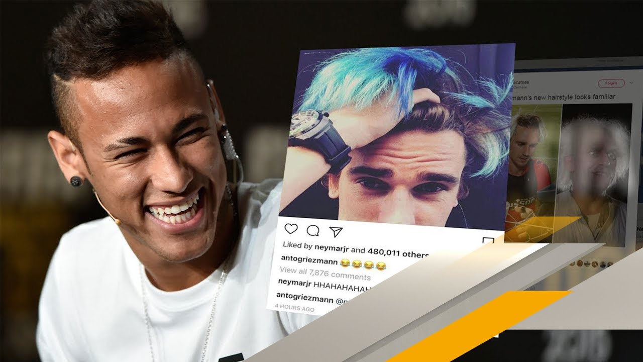 Haare Schon Sogar Neymar Lacht Uber Griezmann Sport1 Youtube