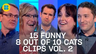 15 Funny Cats Clips V2 | Random Series | 8 Out of 10 Cats | Banijay Comedy