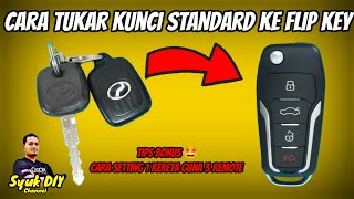 cara duplicate kunci standard ke flip key | full tutorial