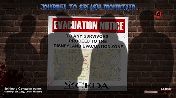 Left 4 Dead 2 Modded Playthrough Custom Campaign #3 - Journey To Splash Mountain