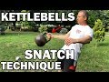 5 exclusive secrets about snatch from Sergey Rudnev. Kettlebell sport