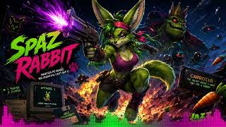 Spaz Rabbit | 90s DOS Demoscene Tribute | Jazz Jackrabbit
