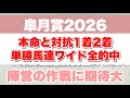 【皐月賞2026】陣営の計算されたローテーションからも今年は三冠馬誕生の予感!?【最終予想】