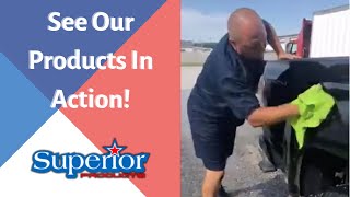How We Use Formula 4 Drying Agent, Wire Wheel, & Cover All | Superior Products