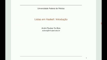 Aula 07: Introdução ao uso de listas em Haskell