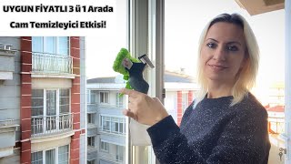 Deterjan Hazneli Cam Silme Aparatı Etkisi | Pratik Cam Temizleme!