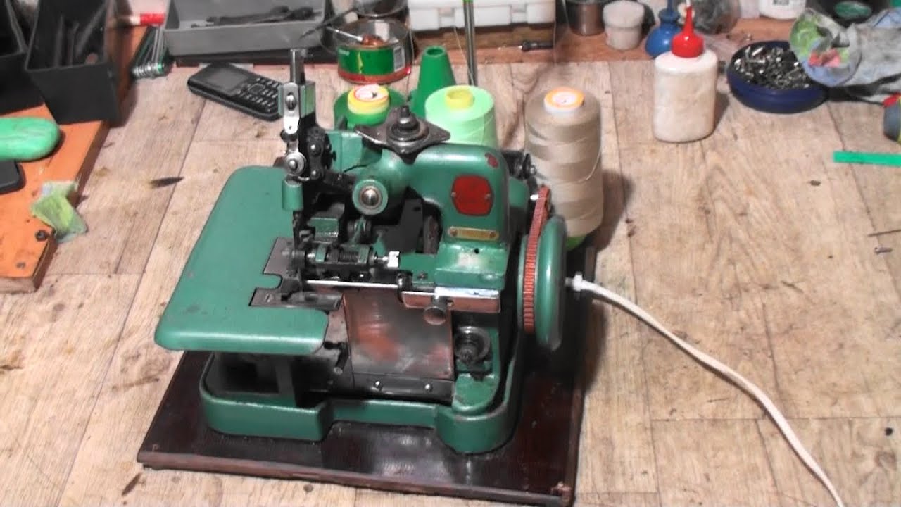 Оверлок GN-2 сбарахолки Восстановление.