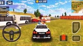Police Car Driving Simulator - Android Gameplay #4 screenshot 2