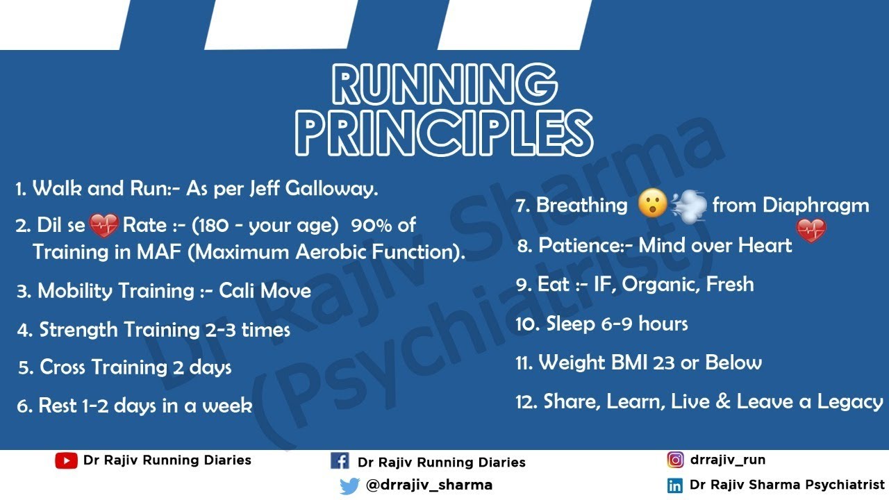 How to Run injury free training for marathon in Hindi #running #run ...