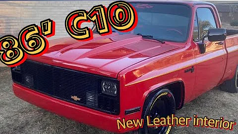 86’ Custom Squarebody C10 New paint and Interior
