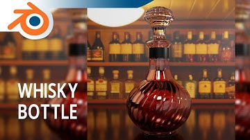 Whisky Bottle - Blender 3D Tutorial