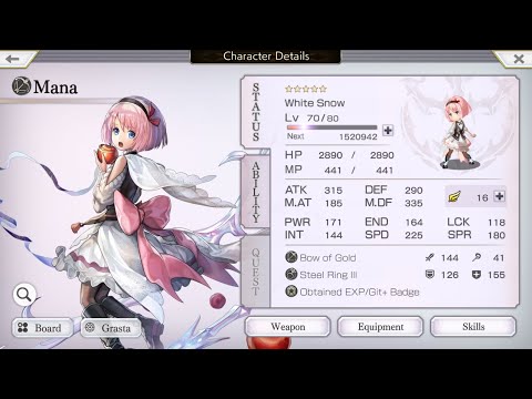 Another Eden Global Update 2.1.100 Mana 5* Review, Skills And Gameplay! Support Unit That Debuffs!