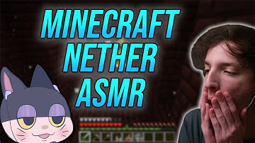 ASMR Minecraft Nether Fortress Exploration (Keyboard and Mouse Clicking)