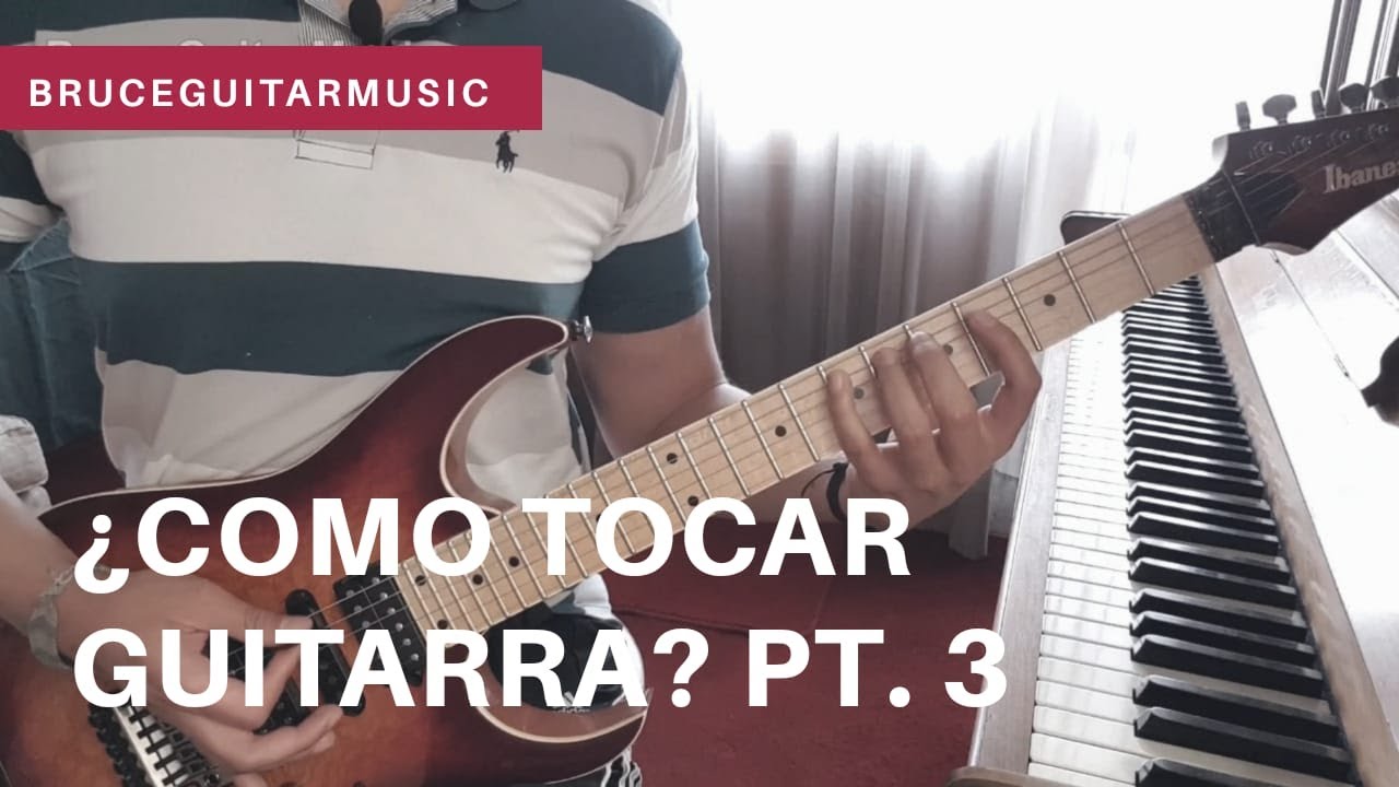 Lección básica N° 3 de guitarra eléctrica