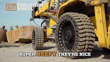 Airless Backhoe Tires Deliver Superior Performance & Durability | EWRS-BHS