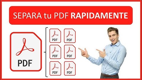 Cómo SEPARAR PAGINAS de un PDF RAPIDAMENTE (2025) ✅ Separar Hojas de un PDF