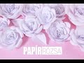 Papír rózsa DIY: Fehér rózsa papírból - Ünnepi Dekor