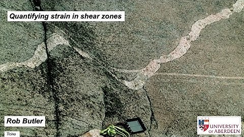Quantifying strain in shear zones