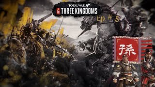 Sun Jian invades Cao Song's lands l Ep #5 l #threekingdomstotalwar #totalwar #gaming