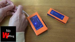 How to USE the NEW 'QC FEATURE' Quick Connect on KAUDEN Data & Cable Network LAN Tester XT475