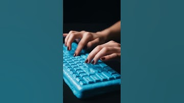 slime keyboard #asmr #ai