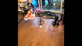 Baby swing DIY motor substitute