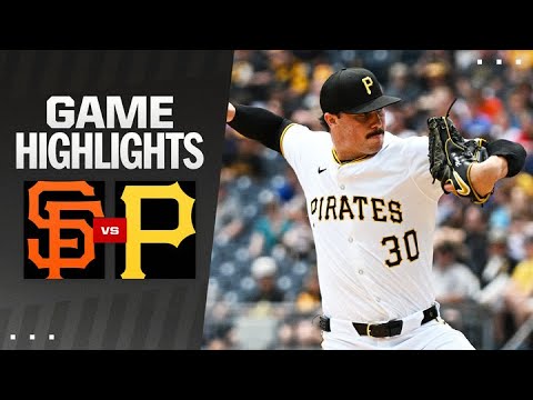 Giants vs. Pirates Game Highlights (5/23/24) 